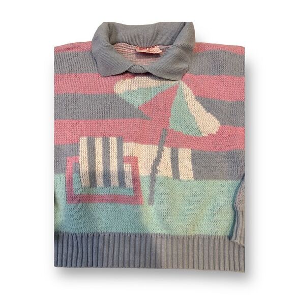 Street Lights Girls Vintage Sweater Size Medium - Picture 2 of 4